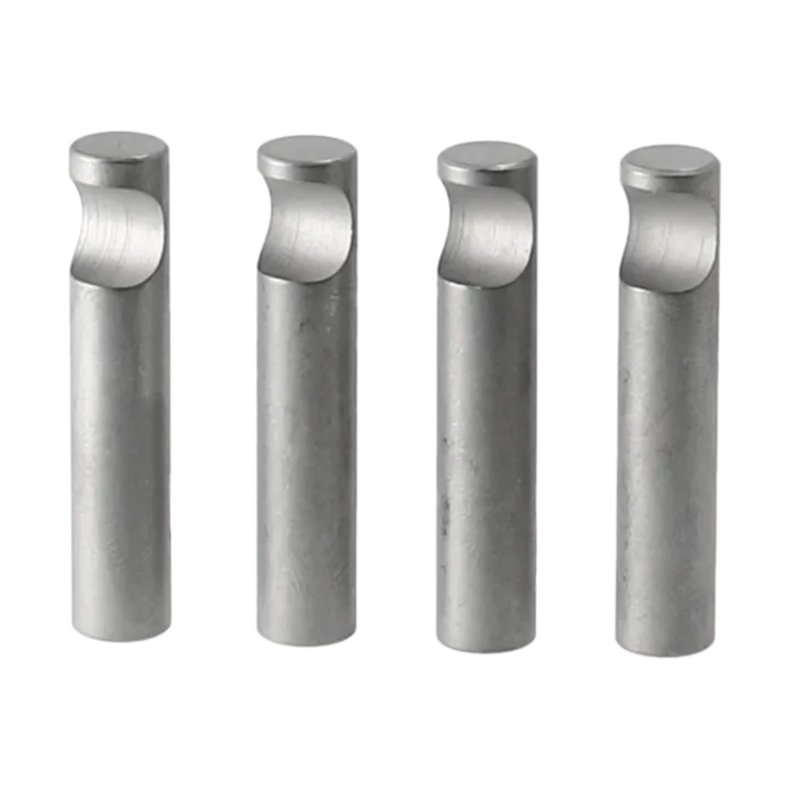 String plankbeslag voor tijdschriftenplank hout reserveonderdeel 4-pack - Zilver - String