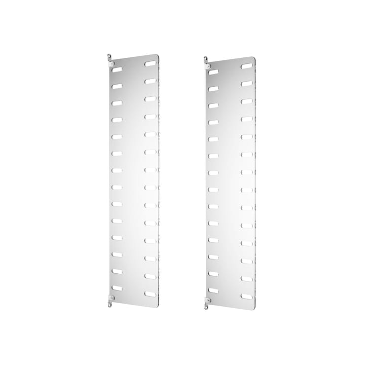 String Plex wandpaneel, transparant, 50x20 cm, 2-pack String