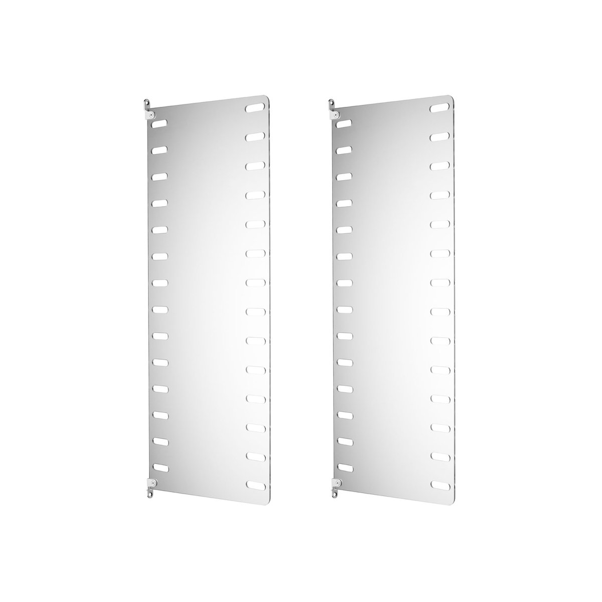 String Plex wandpaneel transparant, 50x30 cm, 2-pack