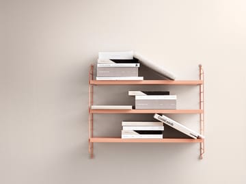 String Pocket boekenplank blush - Blush (roze) - String
