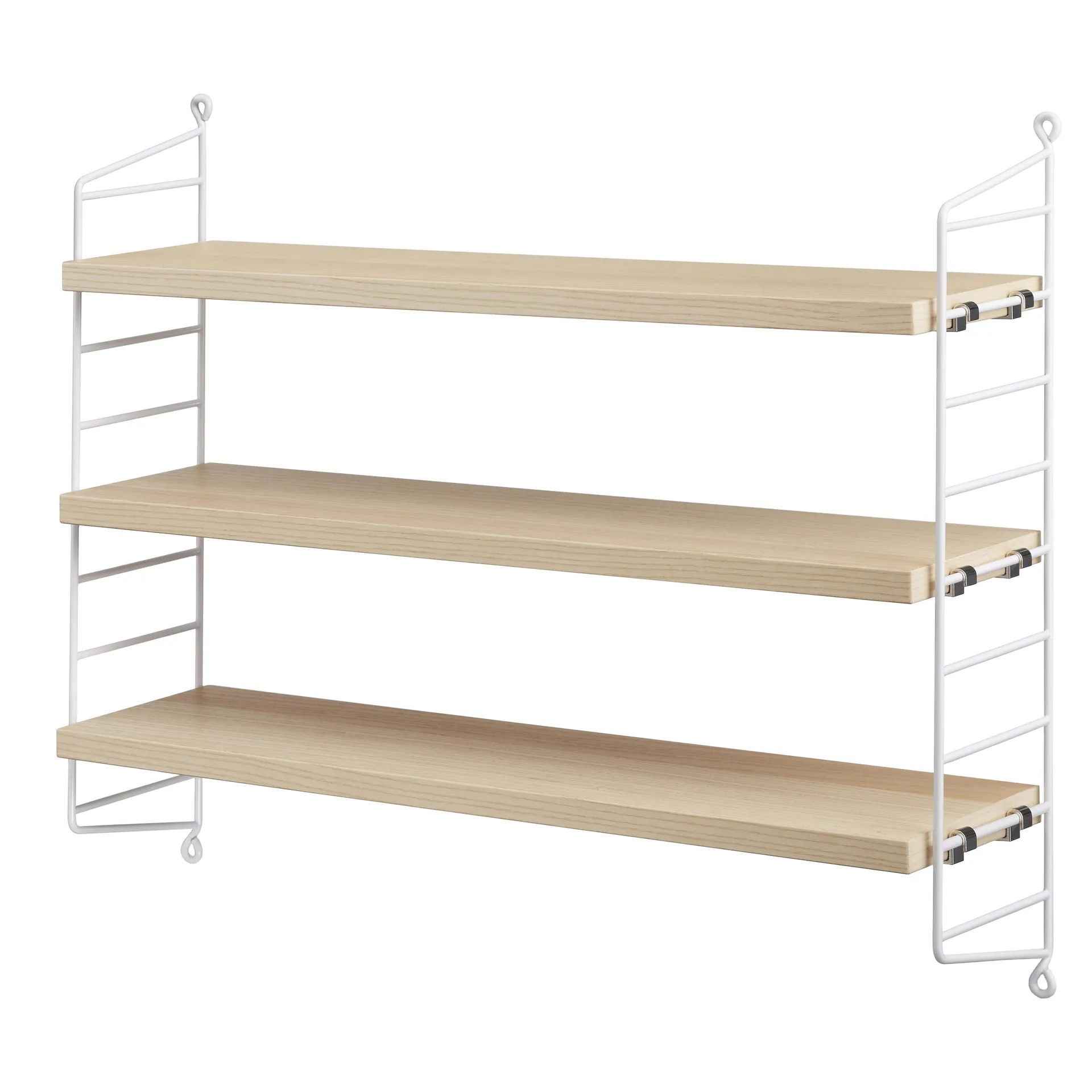String Pocket boekenplank essen-wit, essen-wit String