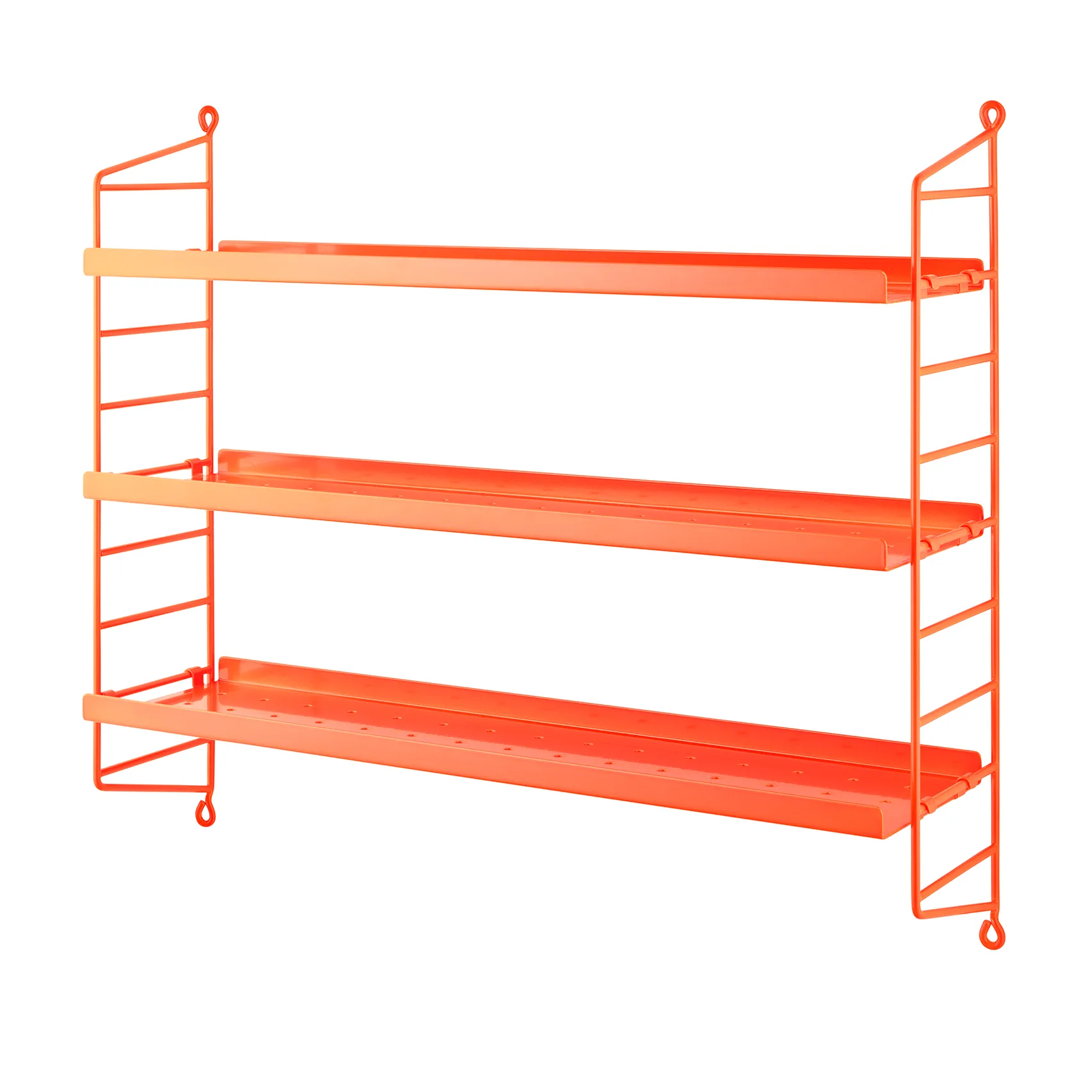 String Pocket boekenplank metaal, Neon String