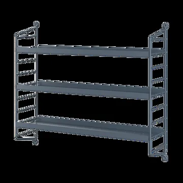 String Pocket boekenplank metaal - Sergelgrijs - String