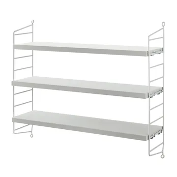 String Pocket boekenplank - Special Edition - Nordic Grey - String