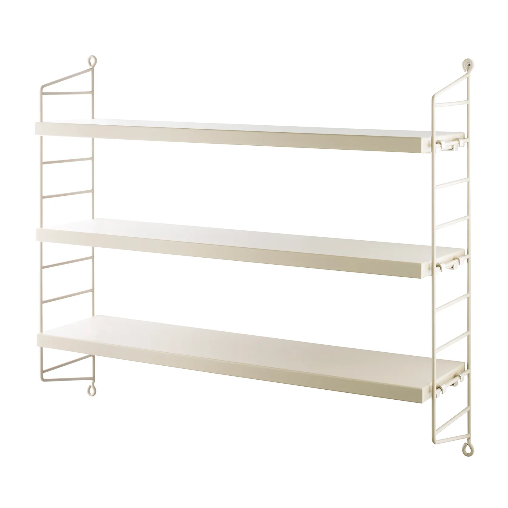 String Pocket boekenplank - Special Edition, Satin Beige String