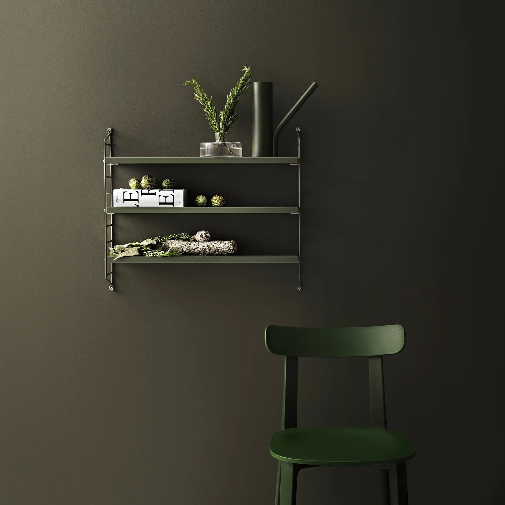 String Pocket plank sage, Sage (groen) String