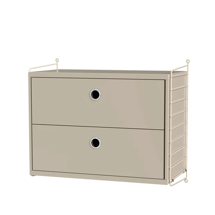 String slaapkamer beige - Combinatie A - String