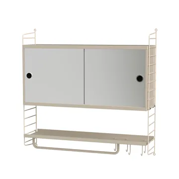 String slaapkamer beige - Combinatie A - String