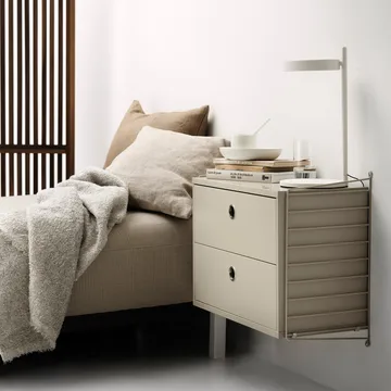 String slaapkamer beige - Combinatie A - String