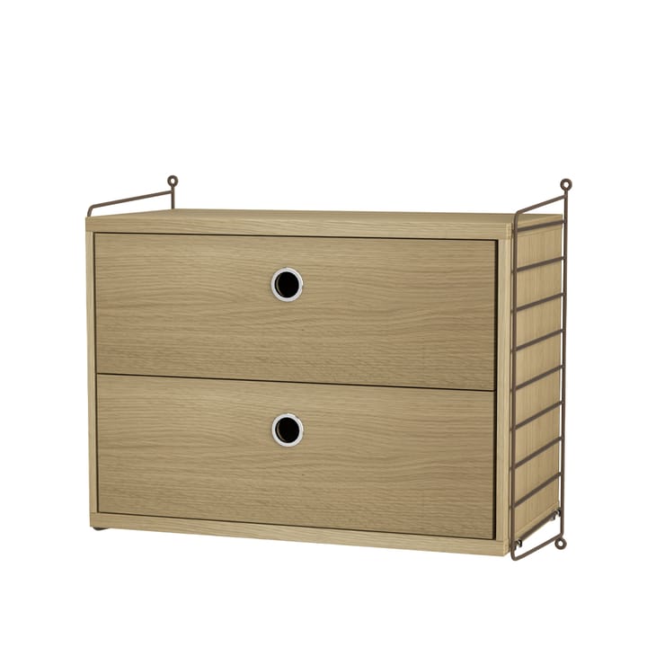 String slaapkamer eik & bruin - Combinatie A - undefined - String
