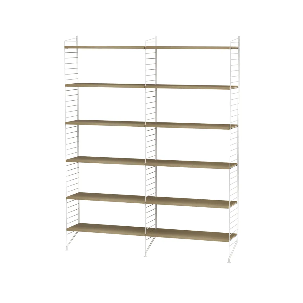 String slaapkamer eik & wit - Combinatie A String