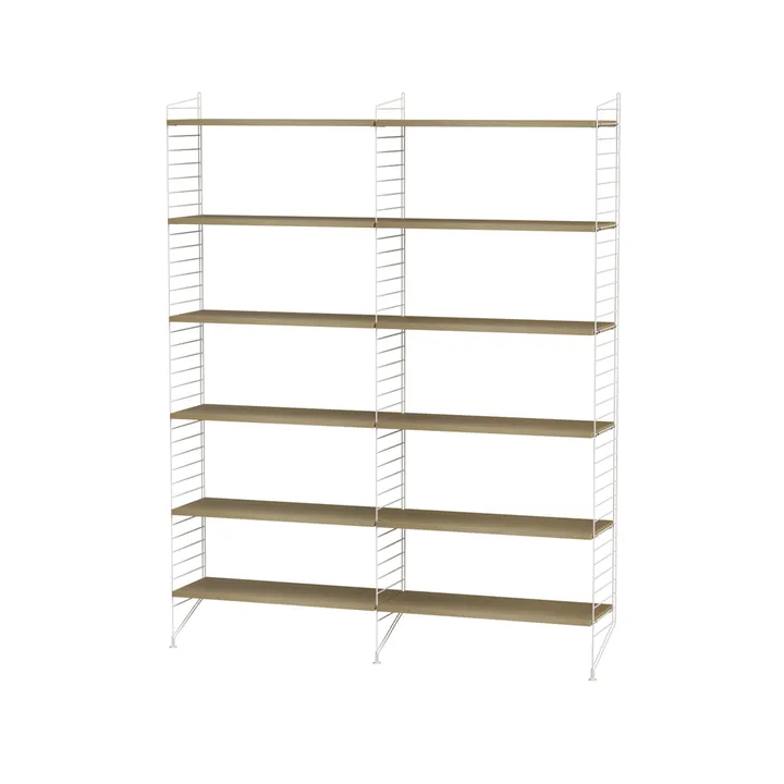 String slaapkamer eik & wit - Combinatie A - String
