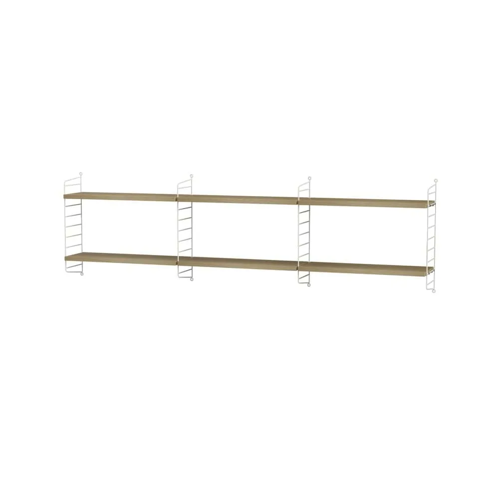 String slaapkamer eik & wit - Combinatie E String