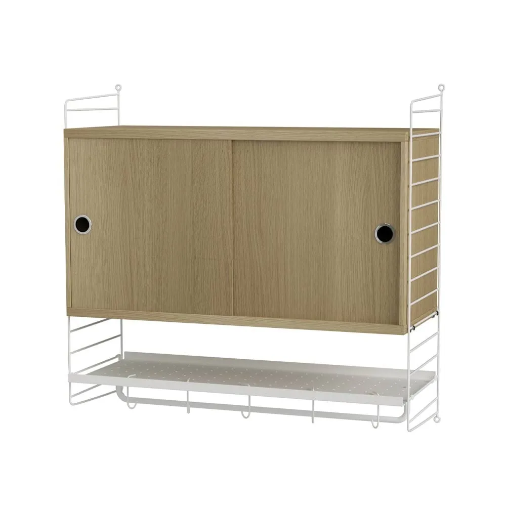 String slaapkamer eik & wit - Combinatie F String