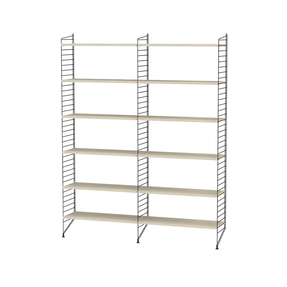 String slaapkamer essenhout & zwart - Combinatie A,  String