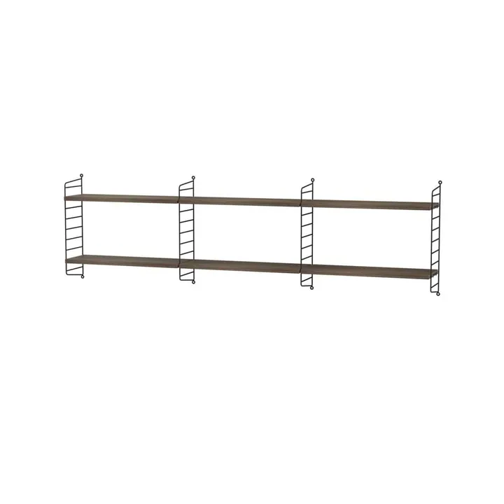 String slaapkamer walnoot & zwart - Combinatie E - String