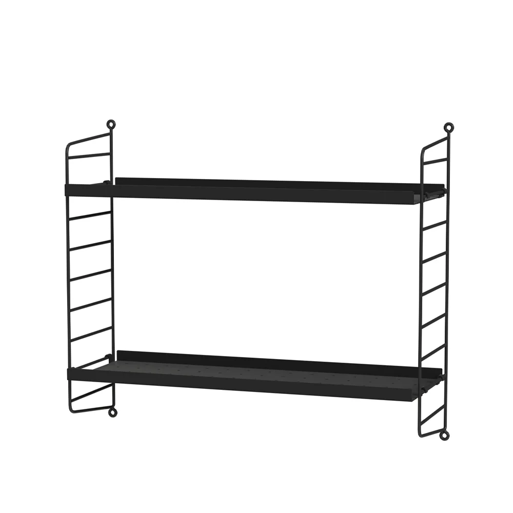 String slaapkamer zwart - Combinatie B,  String