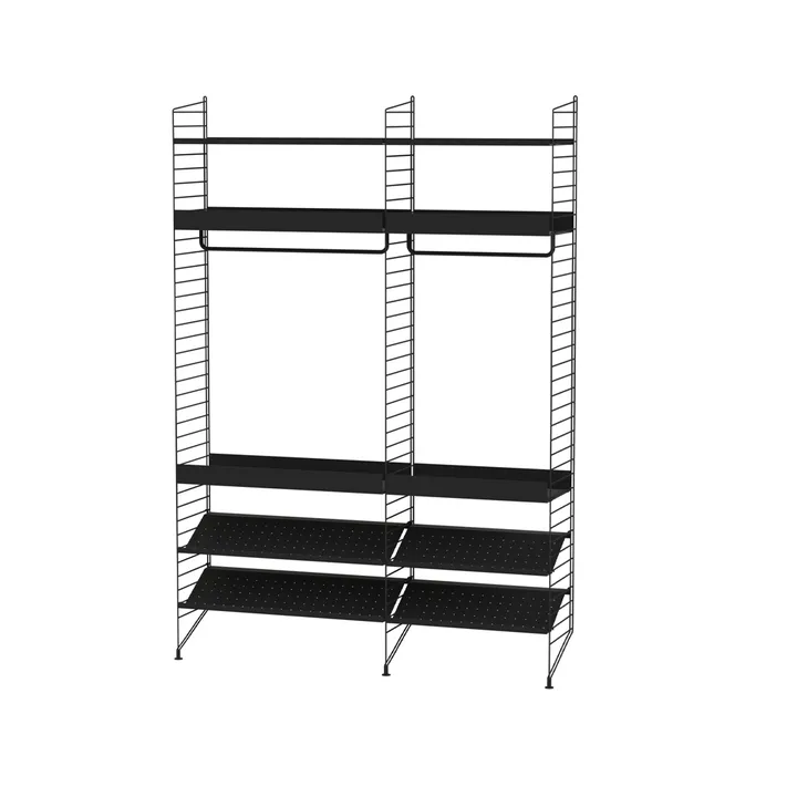 String slaapkamer zwart - Combinatie C - String
