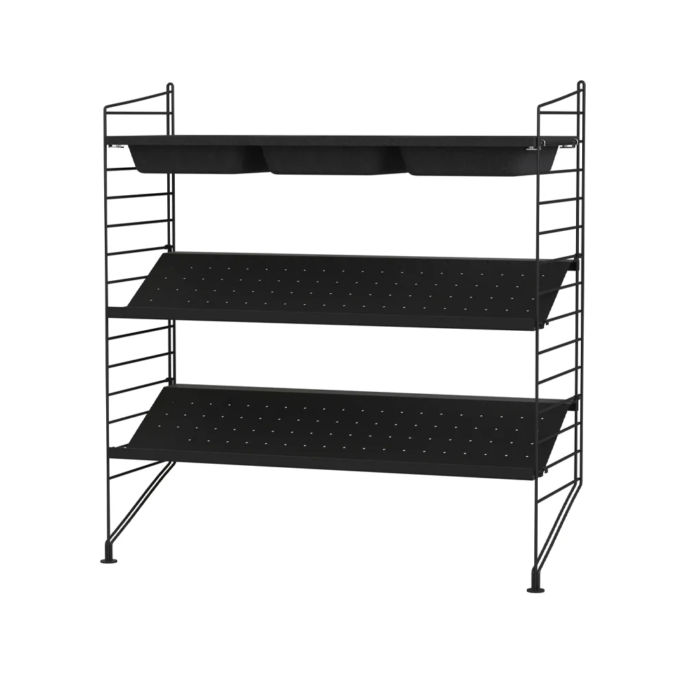 String slaapkamer zwart - Combinatie C,  String