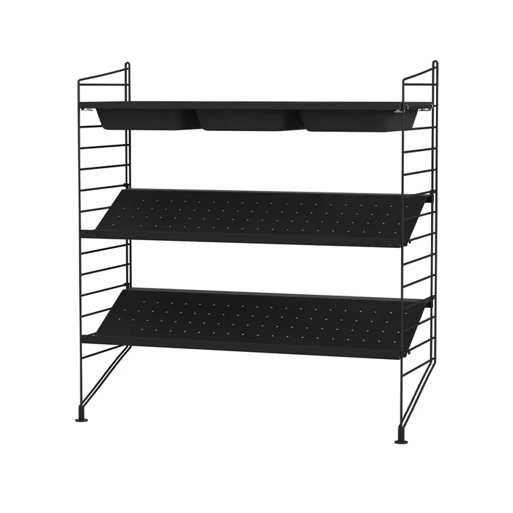 String slaapkamer zwart - Combinatie C - String