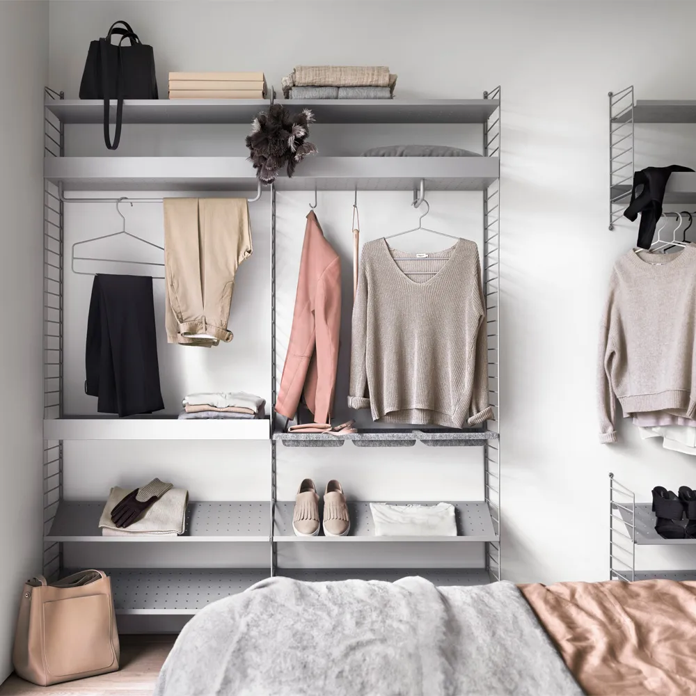 String slaapkamer zwart - Combinatie C,  String