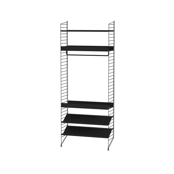 String slaapkamer zwart - Combinatie D - String