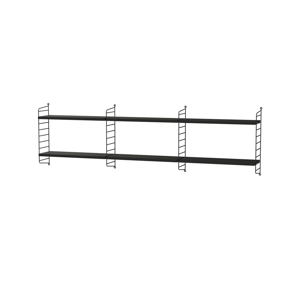 String slaapkamer zwart - Combinatie E,  String