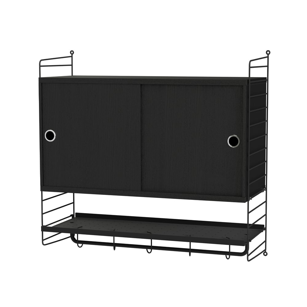 String slaapkamer zwart - Combinatie F | Scandinavisch Interieur | Zwart