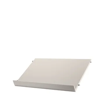 String tijdschriftenrek hout - beige, 58x30 cm - String