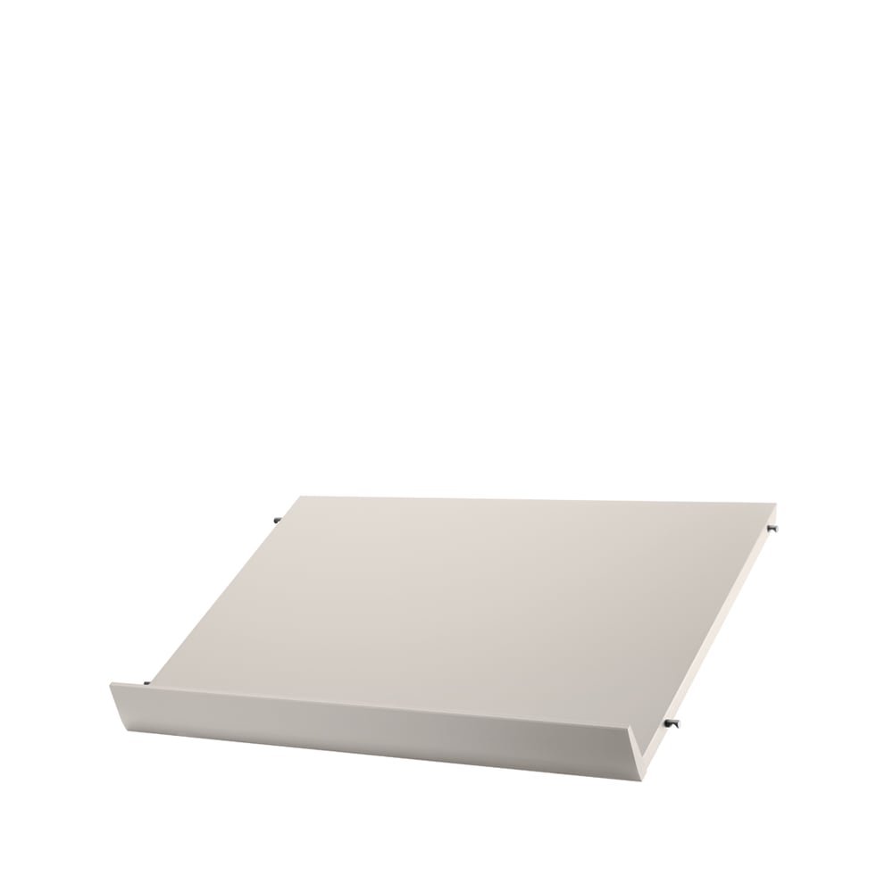 String tijdschriftenrek hout beige, 58x30 cm | Scandinavisch Interieur | Tijdschriftenrekken | Beige