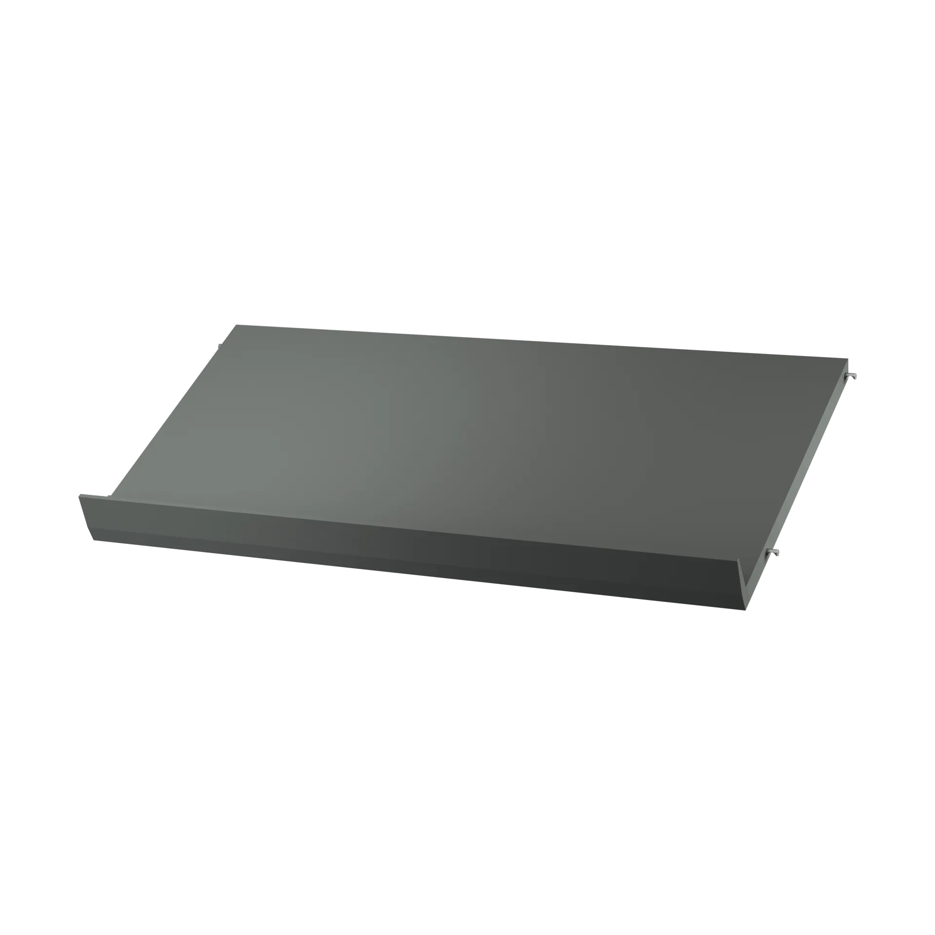 String tijdschriftenrek hout, Donkergrijs, 78x30 cm String