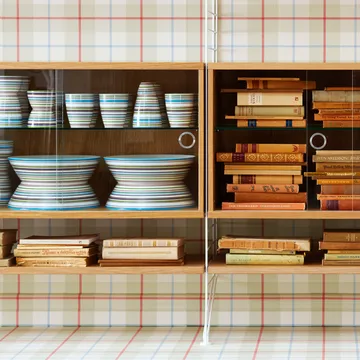 String vitrinekast - Eik, 78x30 cm - String