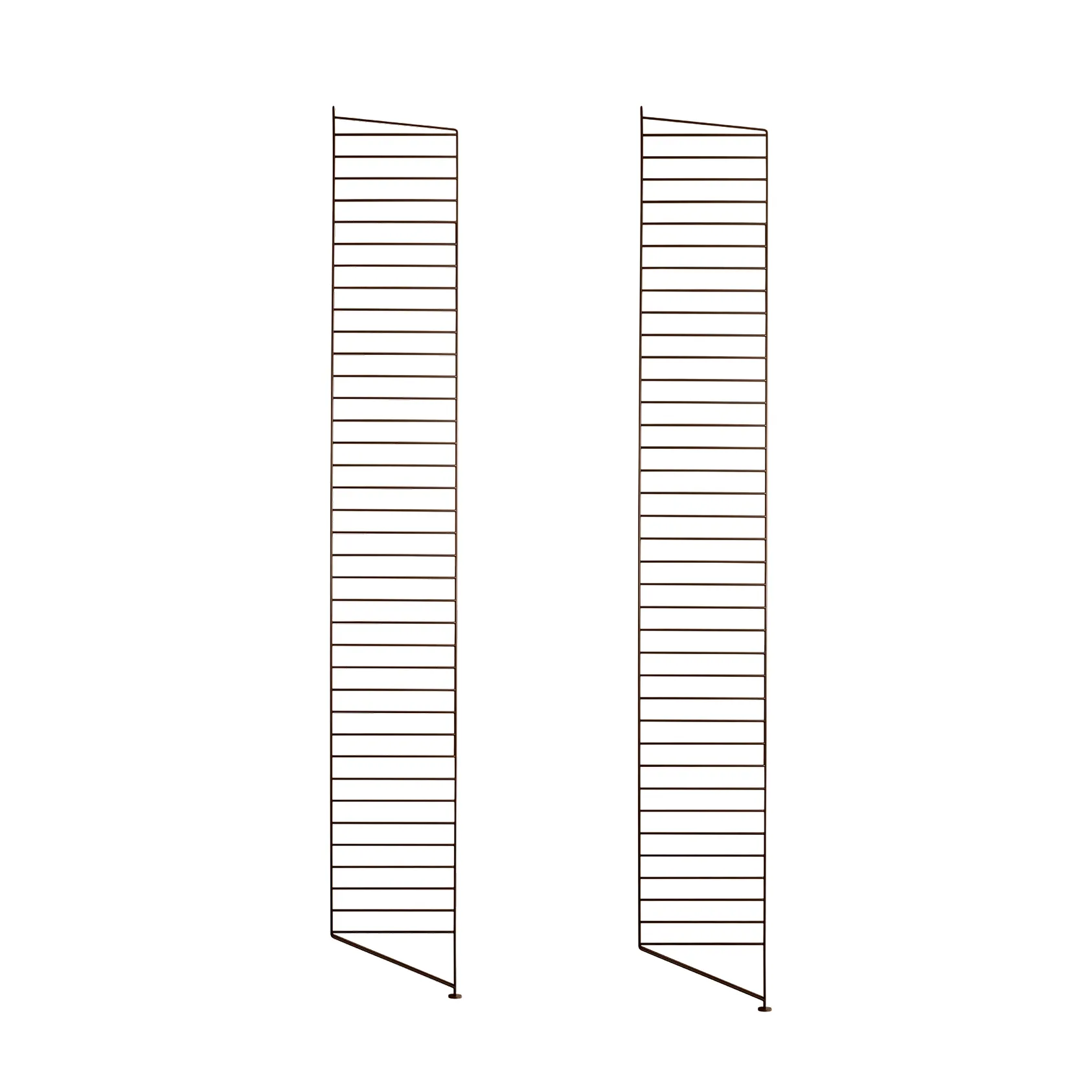 String vloerpaneel, bruin, 200x30 cm, 2-pack String