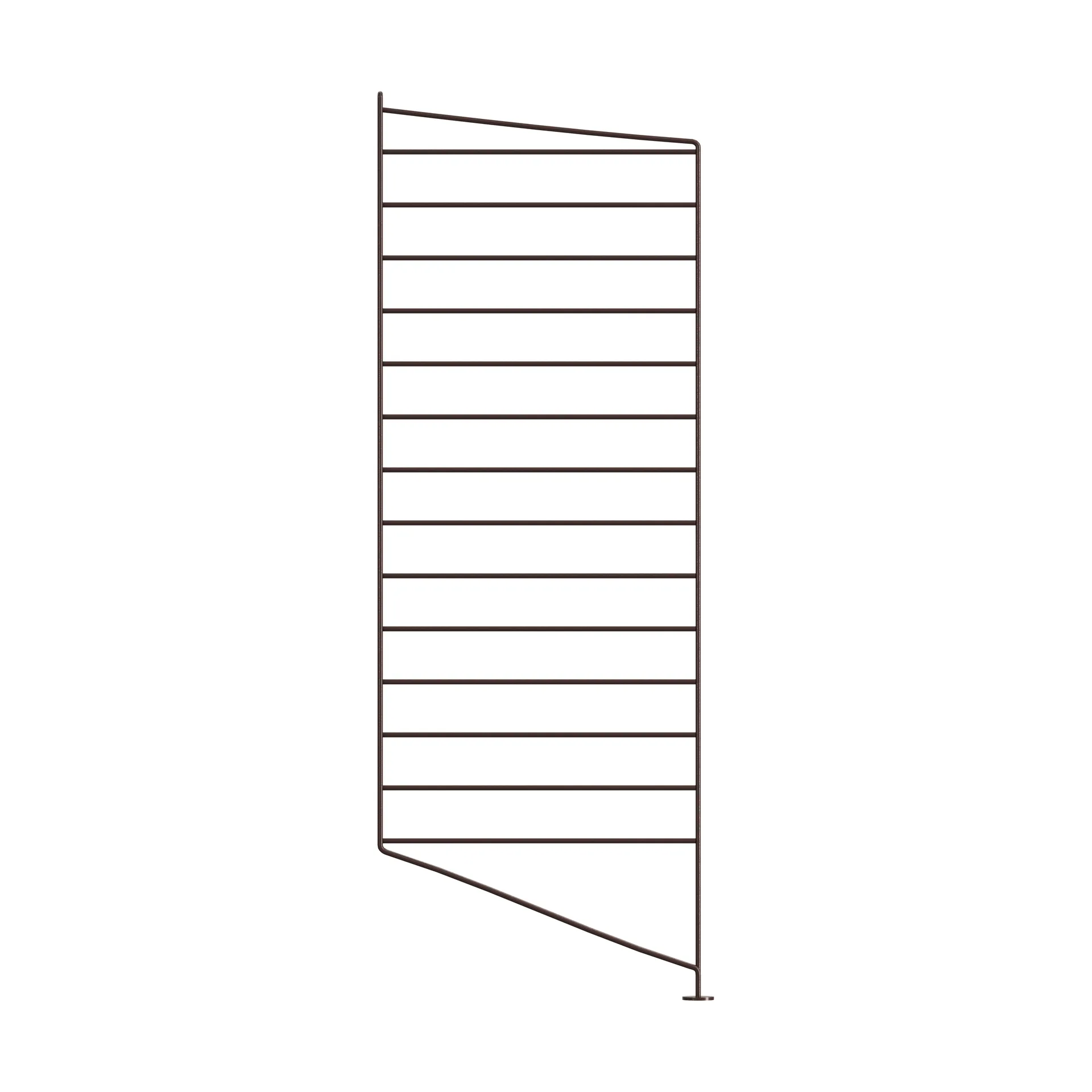 String vloerpaneel, Donkerbruin, 85x30 cm, 1-pack String