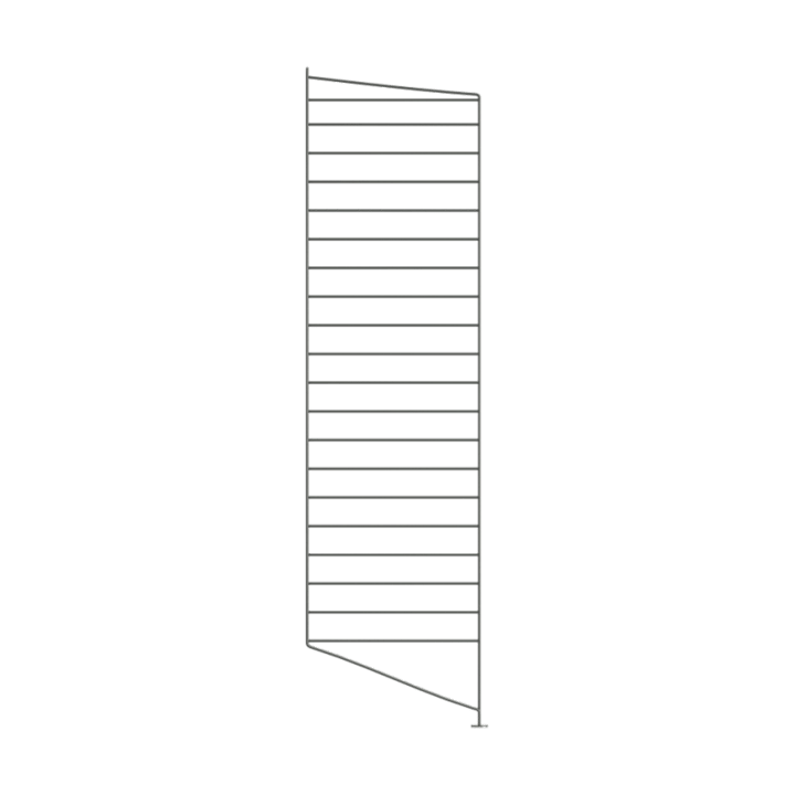 String vloerpaneel, Donkergrijs, 115x30 cm, 1-pack String