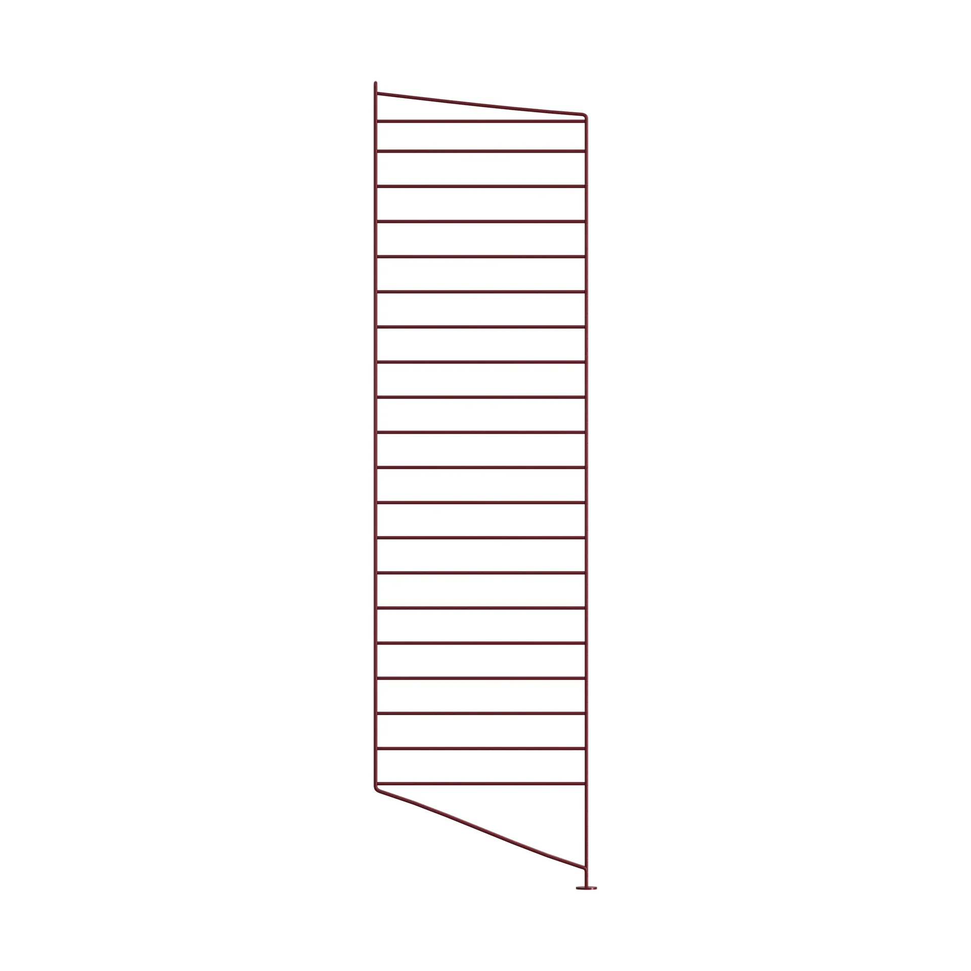 String vloerpaneel, donkerrood, 115x30 cm, 1-pack String
