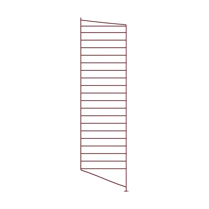 String vloerpaneel - donkerrood, 115x30 cm, 1-pack - String