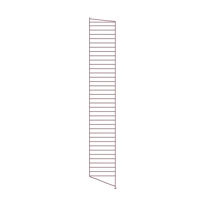 String vloerpaneel - donkerrood, 200x30 cm, 1-pack - String