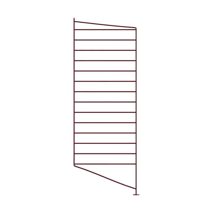 String vloerpaneel - donkerrood, 85x30 cm, 1-pack - String