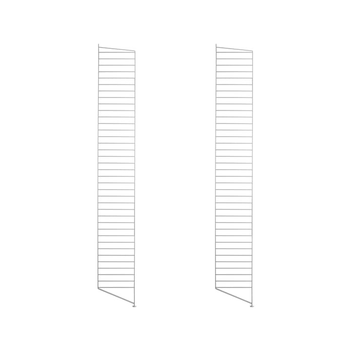 String vloerpaneel - grijs, 200x30 cm, 2-pack - String