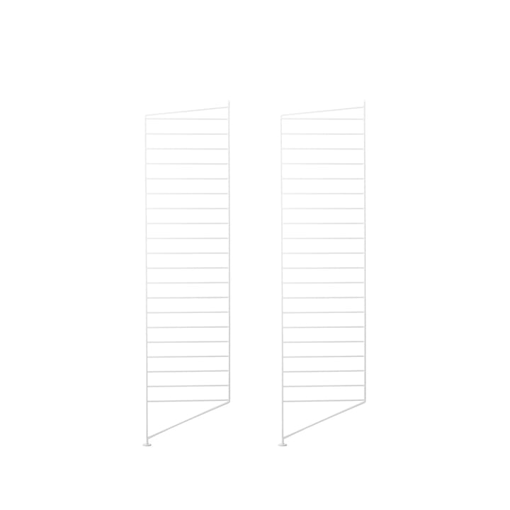 String vloerpaneel - wit, 115x30 cm, 2-pack - String