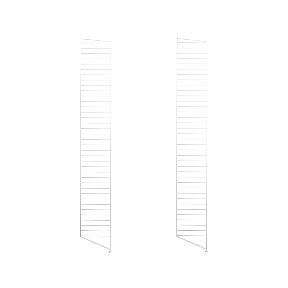 String vloerpaneel wit, 200x30 cm, 2-pack | Scandinavisch Interieur | Planken & planksystemen | Wit