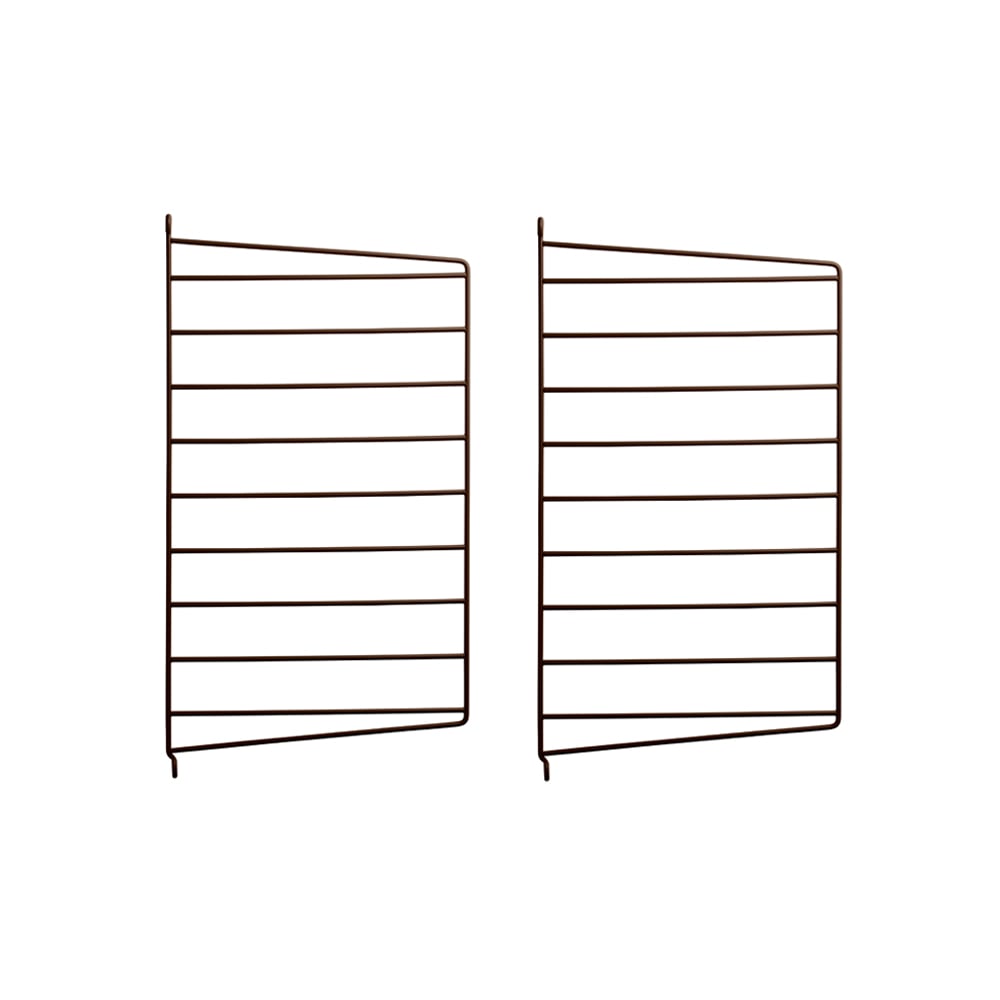String wandpaneel bruin, 50x30 cm, 2-pack | Scandinavisch Interieur | Planken & planksystemen | Bruin