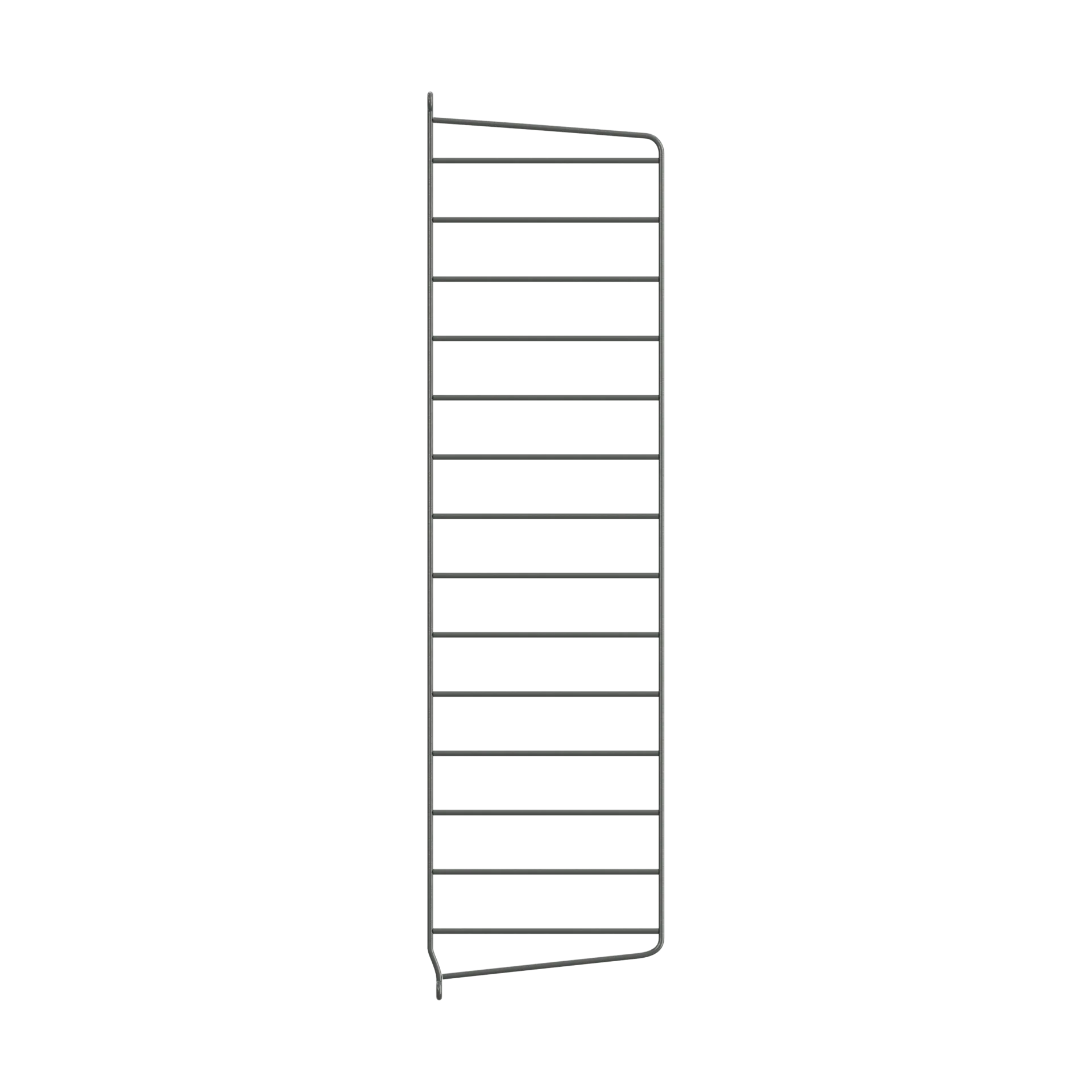 String wandpaneel, Donkergrijs, 75x20 cm, 1-pack String