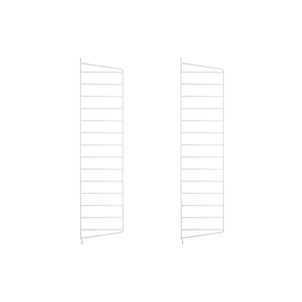 String wandpaneel wit, 75x20 cm, 2-pack | Scandinavisch Interieur | Planken & planksystemen | Wit