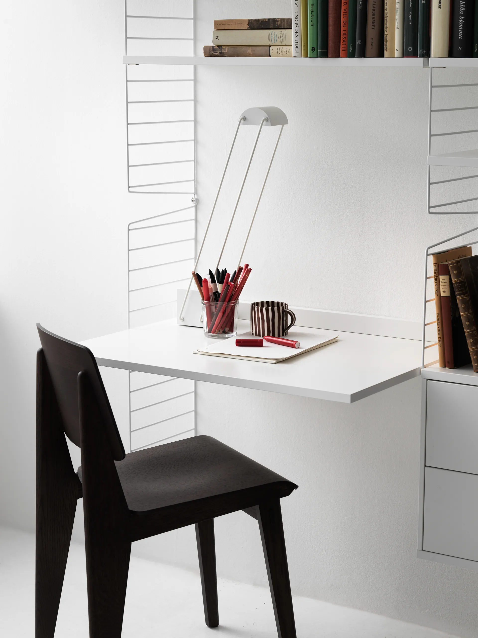 String wandpaneel, Wit, 75x30 cm, 1-pack String