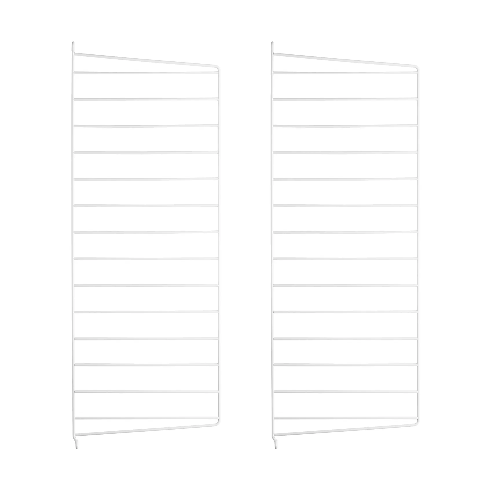 String wandpaneel, Wit, 75x30 cm, 2-pack String