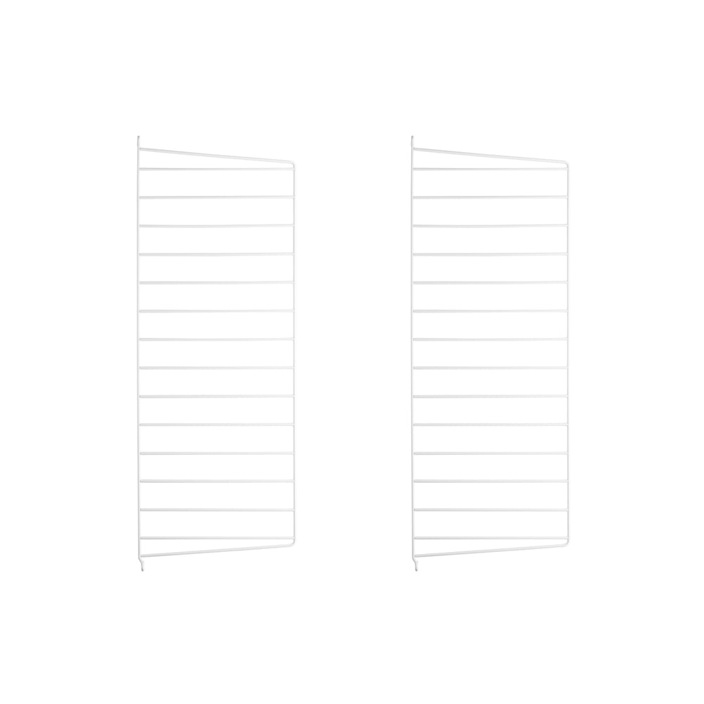 String wandpaneel wit, 75x30 cm, 2-pack | Scandinavisch Interieur | Planken & planksystemen | Wit