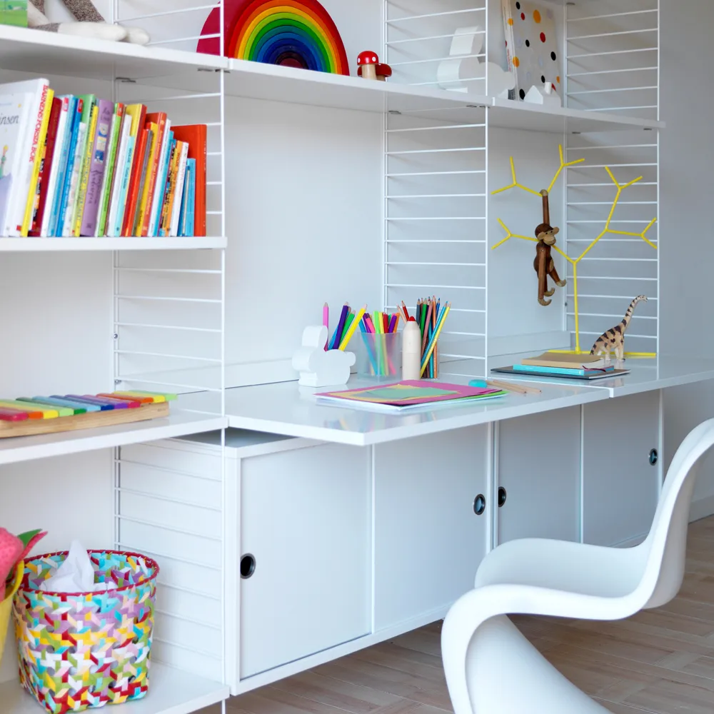 String werkblad, Wit, 78x58 cm String