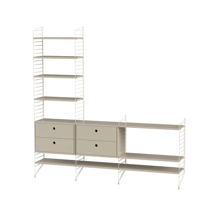 String woonkamer beige - Combinatie J - String